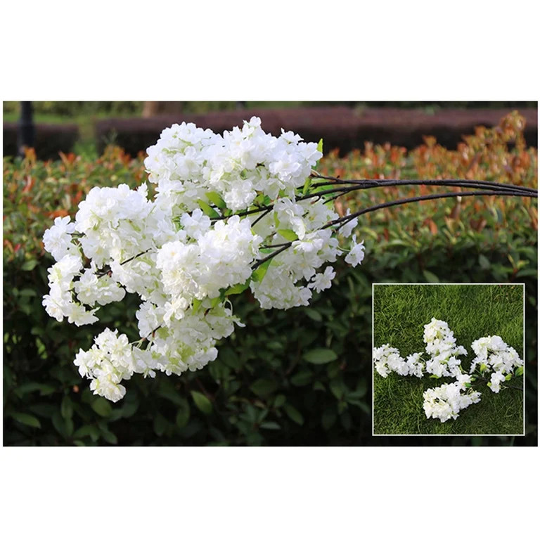 BELUPAI Artificial Cherry Blossom Flower Branch Flowers Arrangements for Home Wedding - Walmart.c... | Walmart (US)