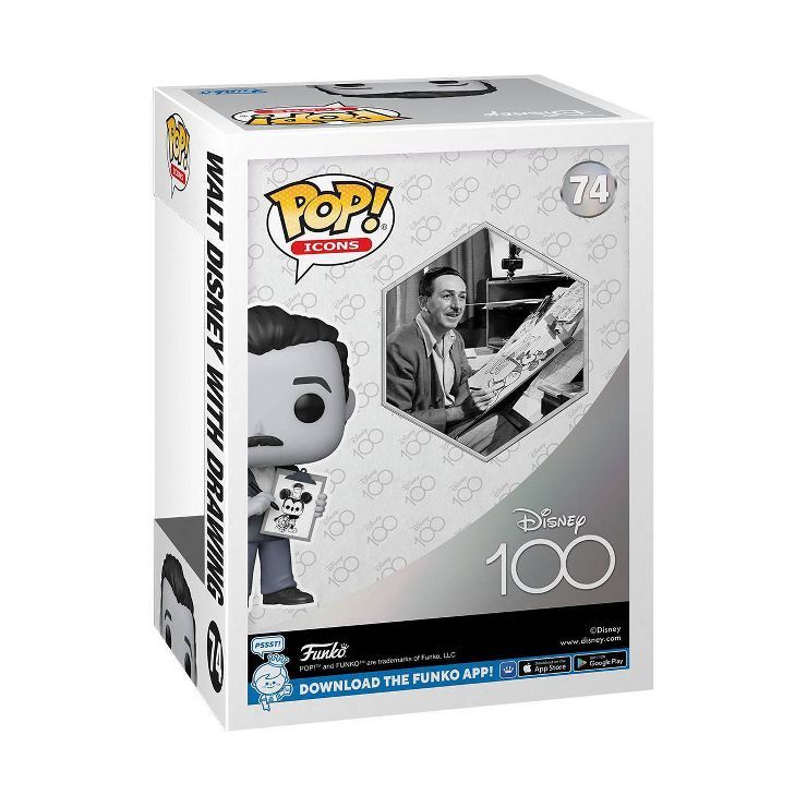Funko POP! Icons: D100 - Walt Disney with Drawing | Target