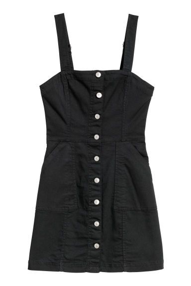 H & M - Denim Dress - Black | H&M (US + CA)