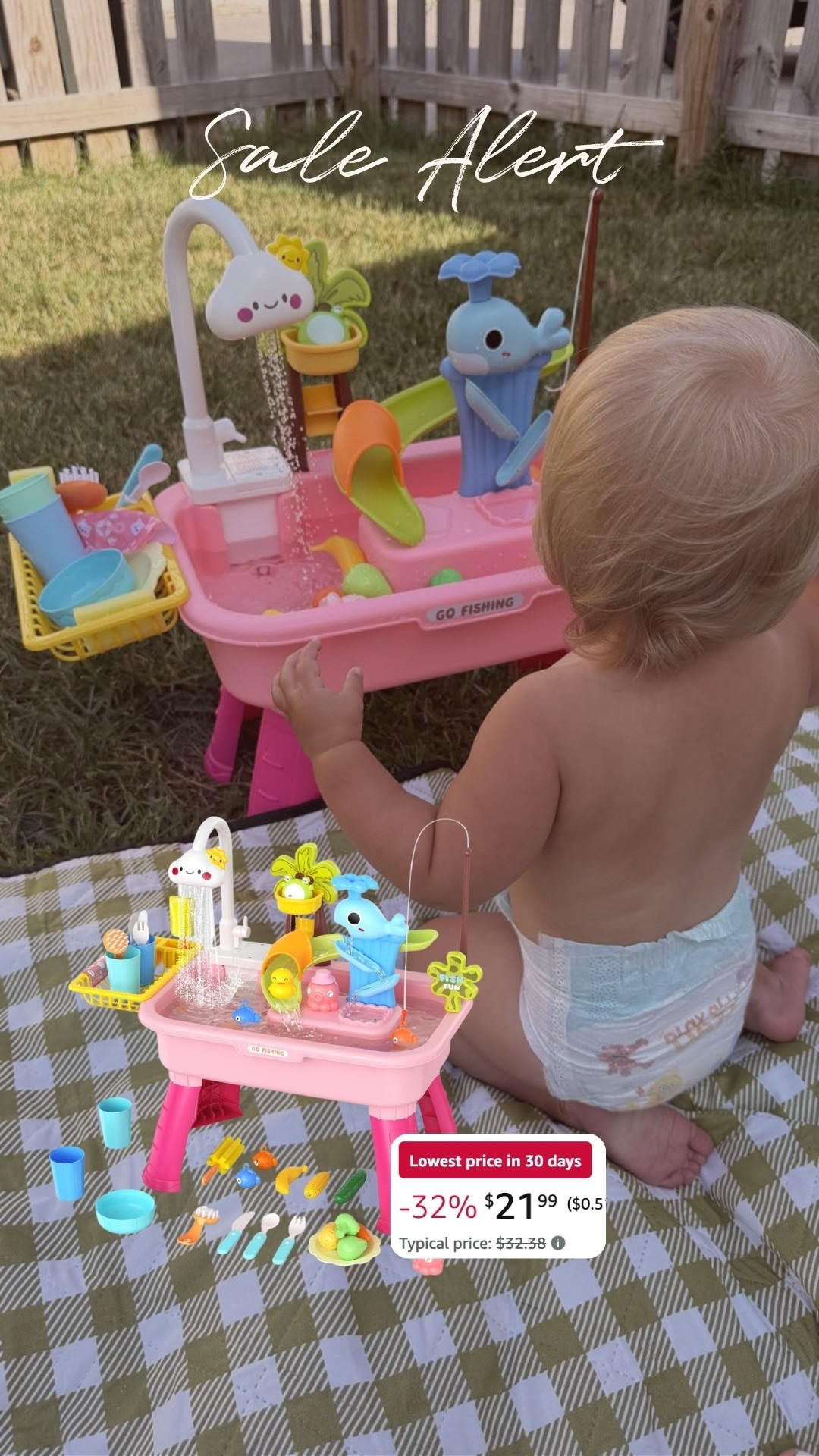 Our favorite screen free outdoor activity is this water table! And it’s on sale on Amazon!

#LTKKids #LTKSaleAlert