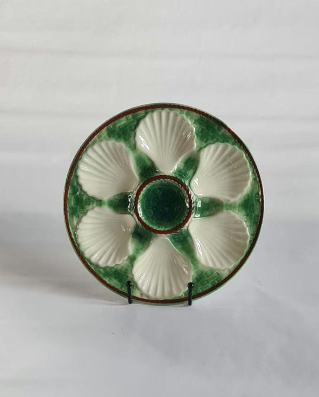 Longchamp Oyster Plate - Light Green Oyster Plate - Wall Decoration - Etsy | Etsy (US)