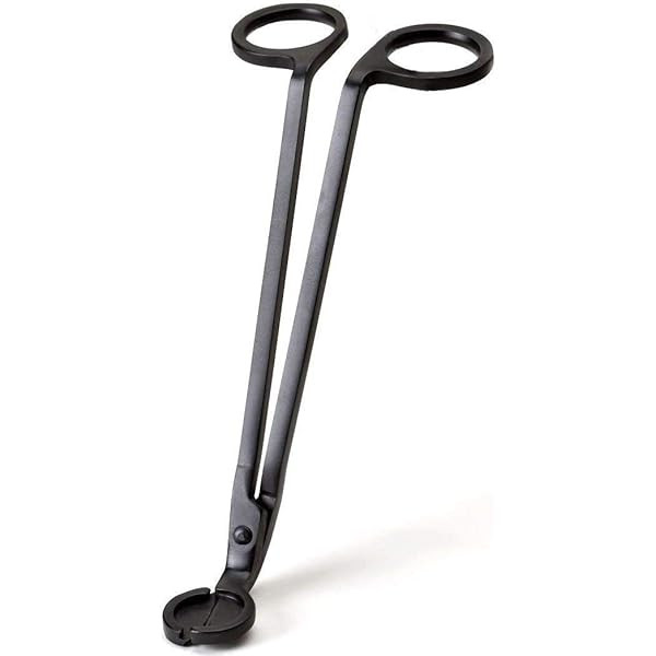 EricX Light Candle Wick Trimmer,Candle Wick Cutter,Stainless Steel Wick Trimmer,Black | Amazon (US)