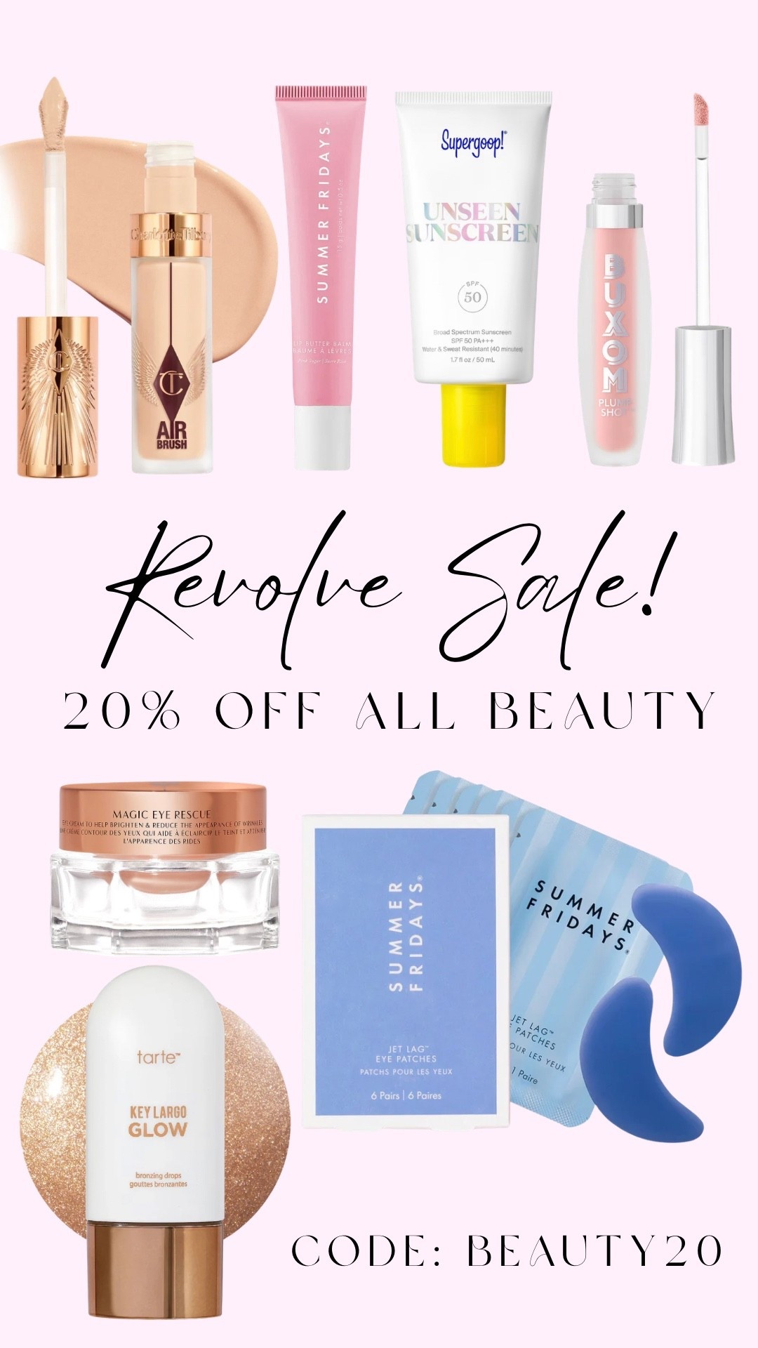 Revolve beauty sale! 20% OFF with code: BEAUTY20

#LTKSaleAlert #LTKBeauty #LTKmorningroutine