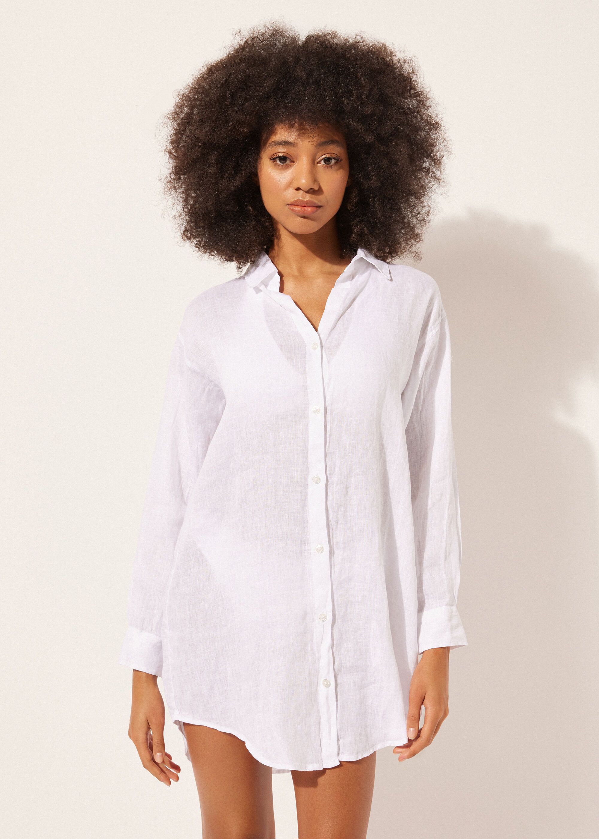Linen Shirtdress | Calzedonia US