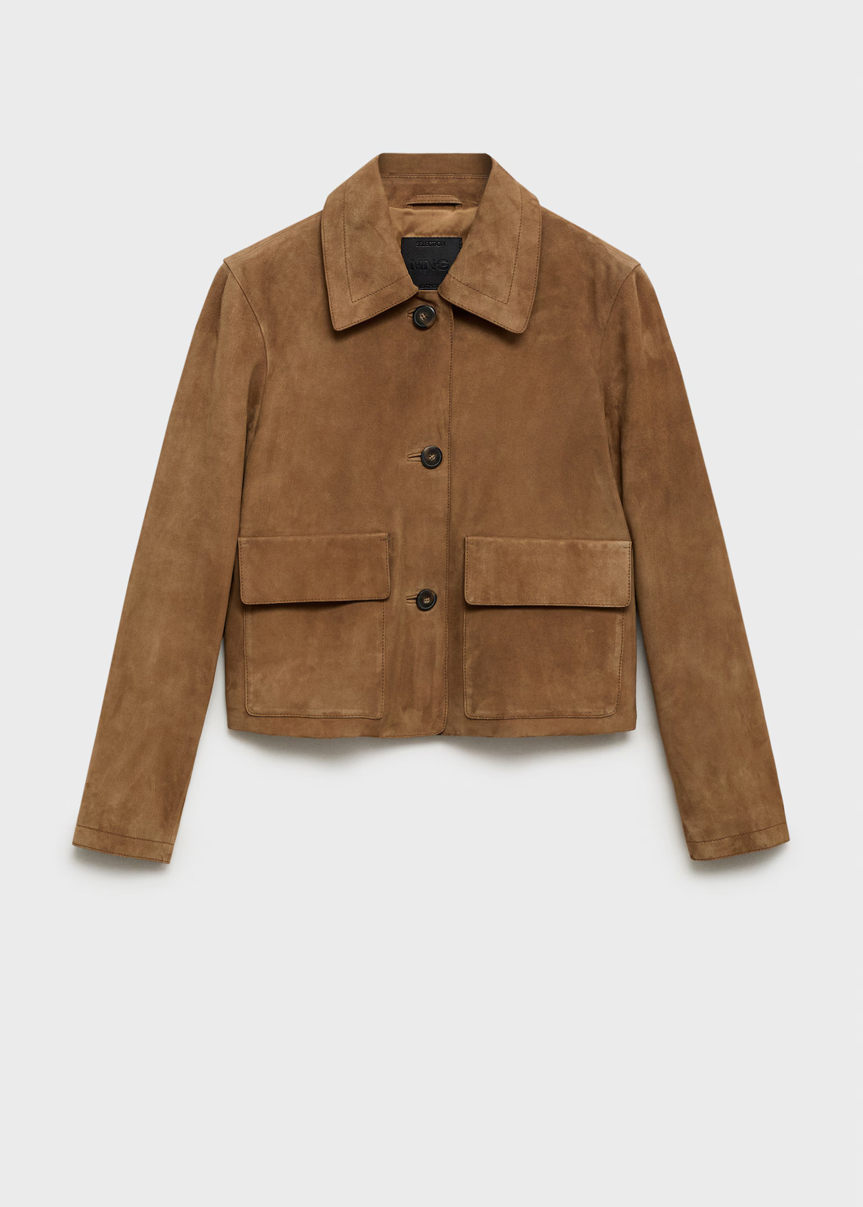 Suede leather jacket - Women | MANGO United Kingdom | MANGO (UK)