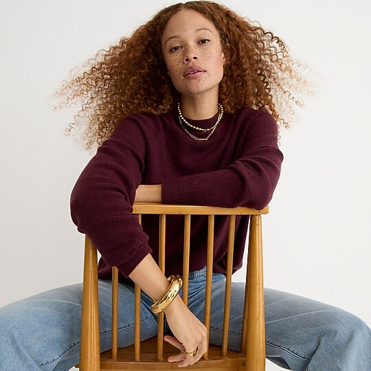 Rollneck sweater in Supersoft yarn | J. Crew US