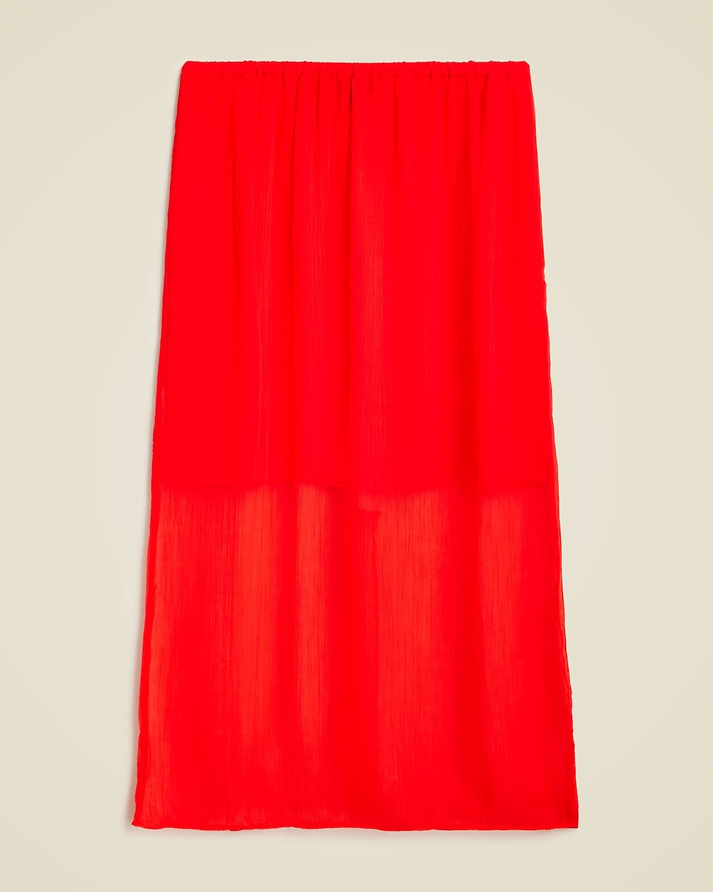 Gwyneth layered slip skirt in crinkle chiffon | J. Crew US