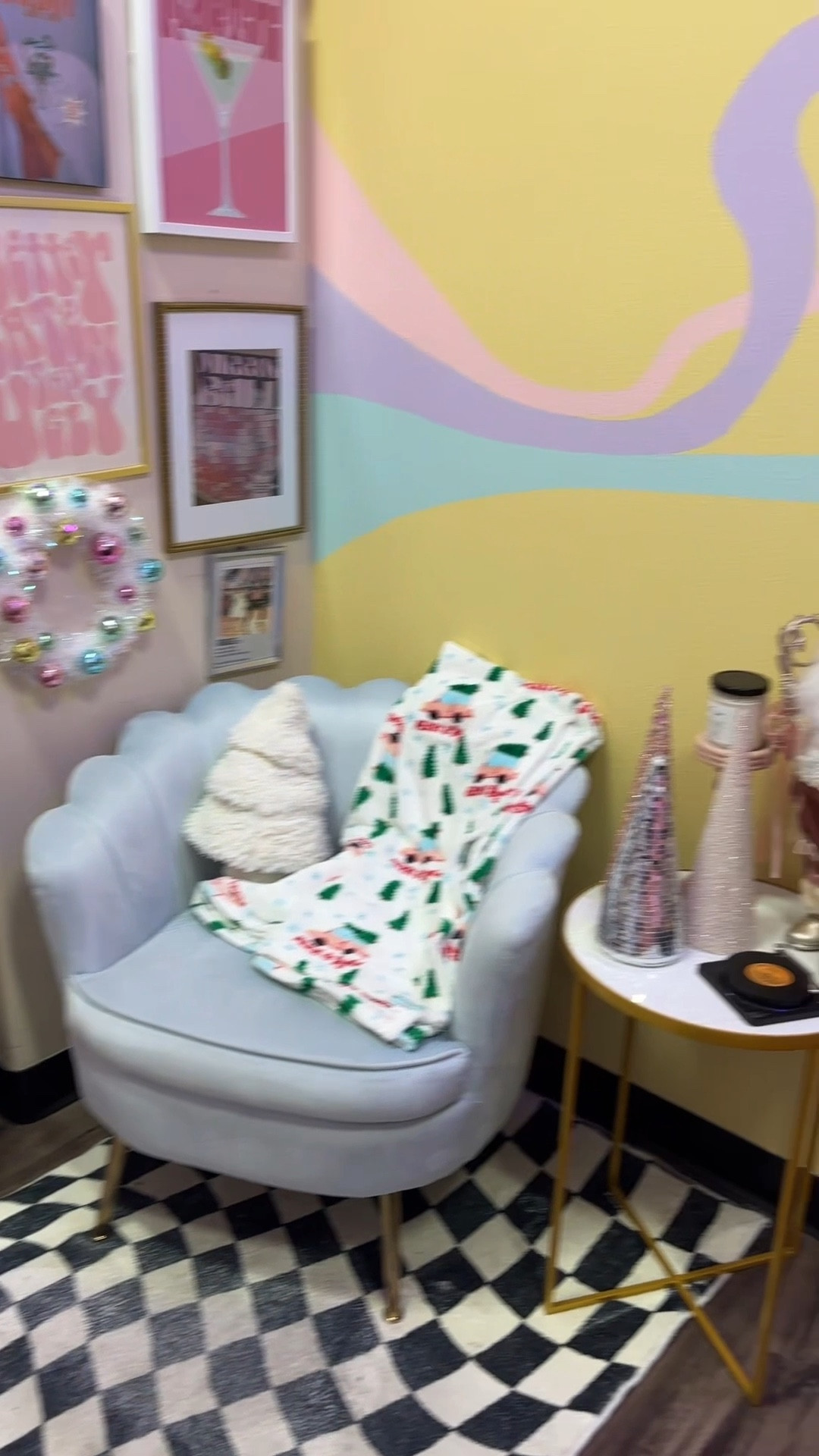 Christmas decorating at the salon! 🩷 Had to keep the pastel Christmas theme! 

Pink Christmas aesthetic, blush holiday decor, rose gold ornaments, pastel pink stockings, cozy feminine Christmas vibes, pink Christmas tree, glam holiday sparkle, soft winter wonderland, chic festive decorations, candy cane pink theme, girly Christmas style, cozy pink throws and pillows, metallic accents, dreamy Christmas home decor, elegant pink holiday setup, trendy pastel holiday inspo, aesthetic Christmas home styling, modern glam Christmas decor, Barbiecore Christmas inspiration.

#LTKHoliday #LTKSeasonal #LTKGiftGuide