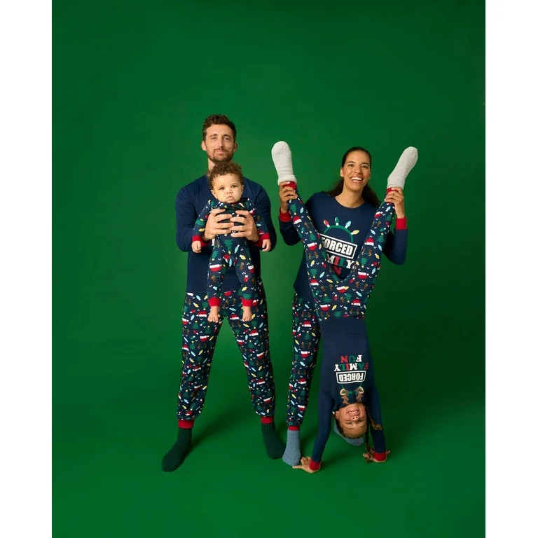 Toddler Christmas Matching Family Pajamas Set from Holiday Time, 2-Piece, Sizes 2T-5T | Walmart (US)