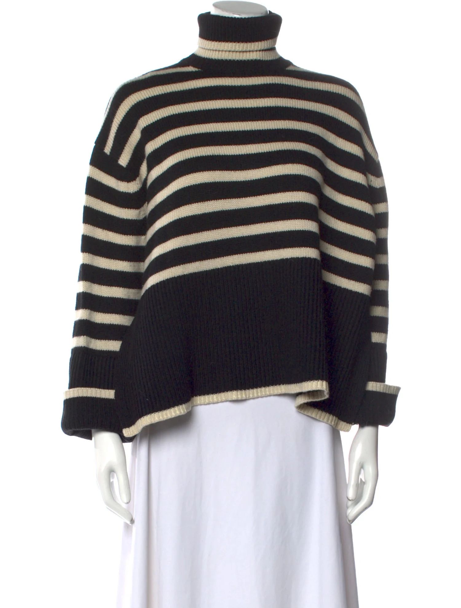 Striped Turtleneck Sweater | The RealReal