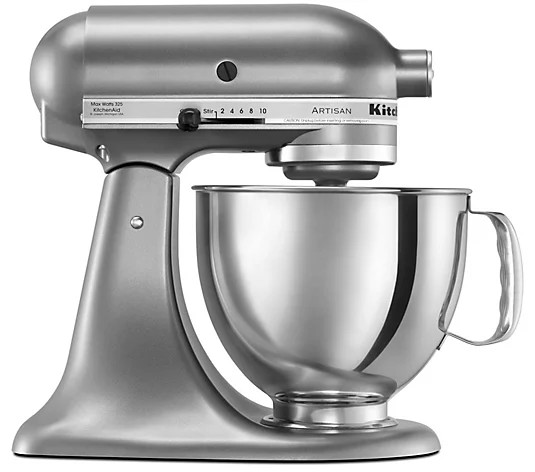 Make Your Selection: KitchenAid Artisan Series 5-qt Tilt-Head StandMixer | QVC