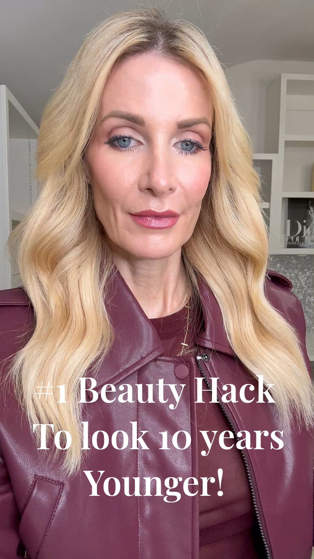 The number one beauty hack that can make you look up to 10 years younger? Wearing a berry-colored lipstick. 🫦

Seriously—this shade brings life and vibrance to your face, while light or nude lips can sometimes wash us out. A berry lip also photographs so much better AND even makes your teeth look whiter. 💄

My current fall obsession is Terracotta Go by Laura Geller, paired with the Fenty Lip Liner in RiRi. This combo is a gorgeous fall berry tone that I wear every single day—and I always get compliments. I promise you will too if you start adding a little berry into your routine. 💋

I styled it with this stunning burgundy bomber jacket and the most flattering wide-leg jeans. Both run true to size—wearing an XS in the jacket and a 24 in the jeans.

Tell me in the comments: What’s YOUR go-to lip shade for fall and winter? 👄

#LTKBeauty #LTKHoliday #LTKOver40