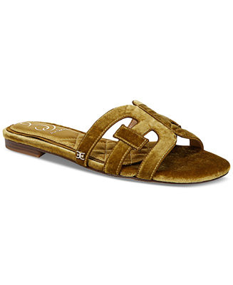 Sam Edelman Women's Bay Slip-On Flat Sandals - Macy's | Macy's