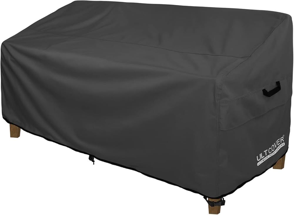 ULTCOVER Patio Furniture Sofa Cover 88W x 35D x 35H inch Waterproof Outdoor 3-Seater Couch Cover,... | Amazon (US)