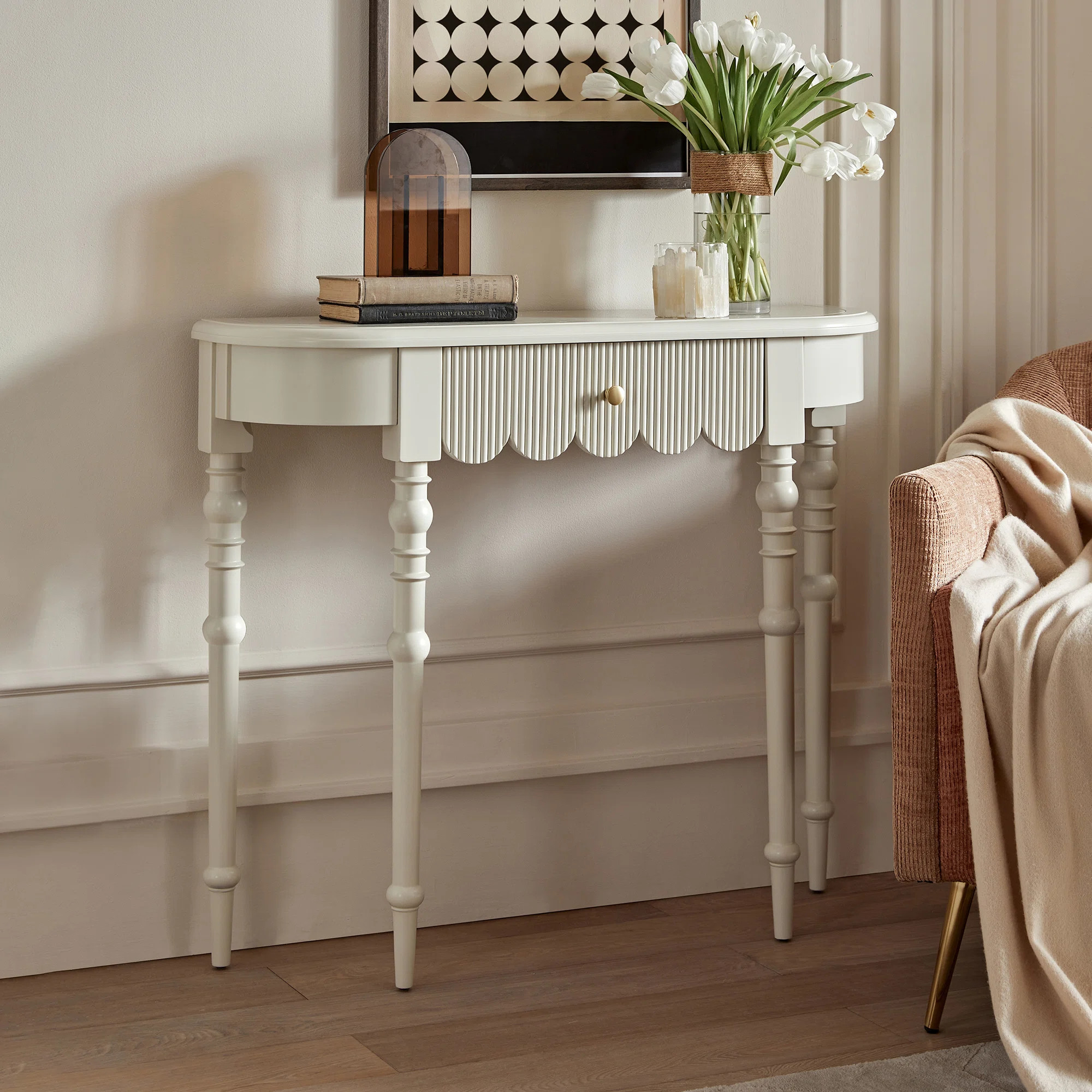 39" Solid Wood Console Table | Wayfair North America