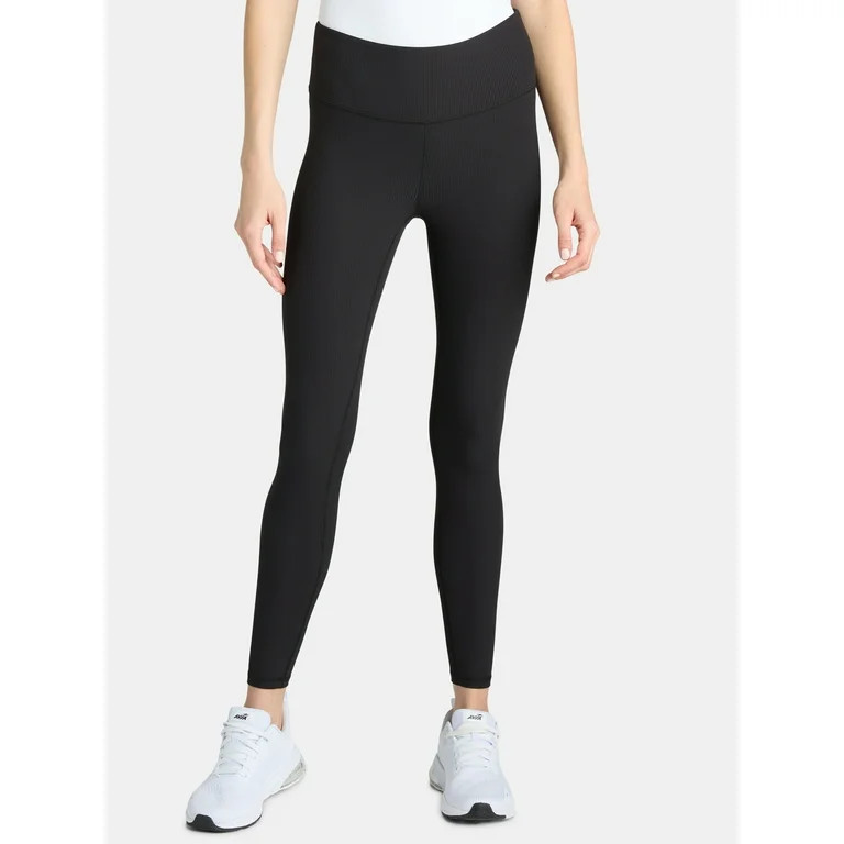 Avia Women's Ribbed 7/8 Leggings, Sizes XS-XXXL | Walmart (US)