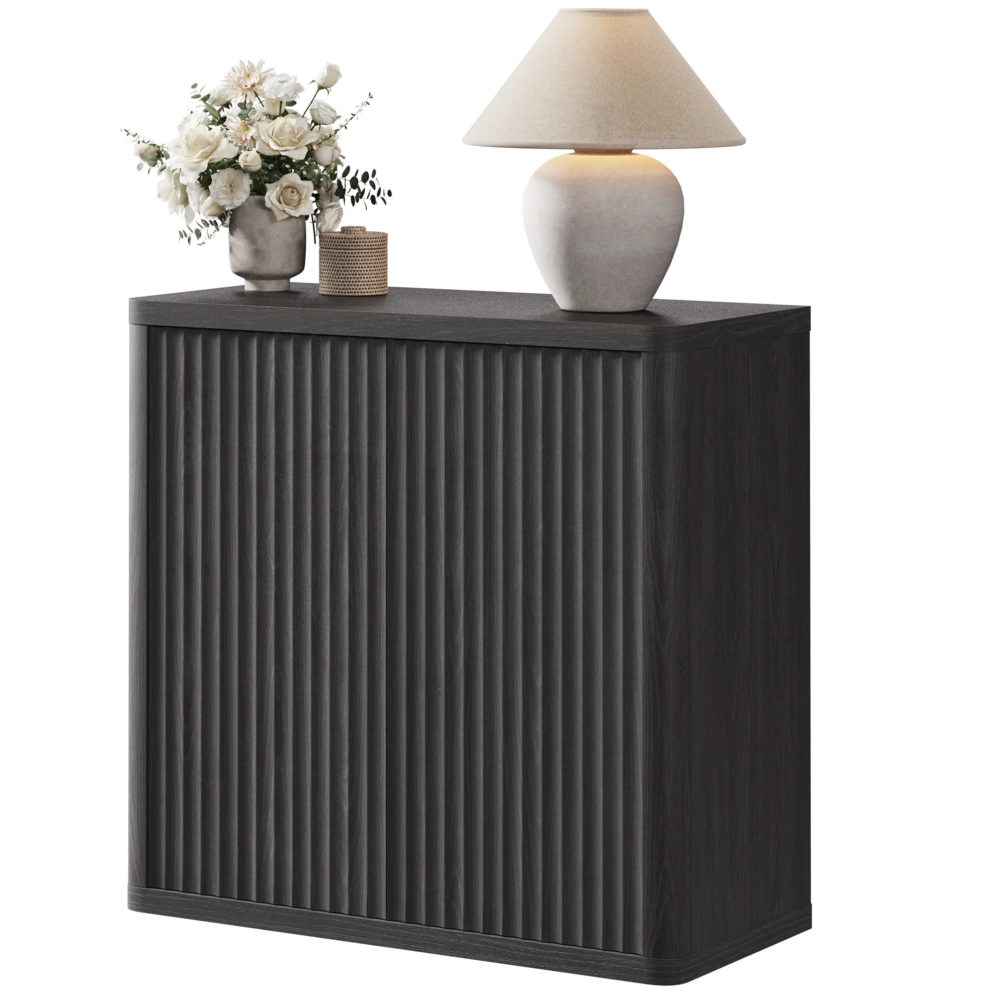 Latitude Run® Cesiro 34.6''Wide Buffet Sideboard With Adjustable Shelves & Reviews | Wayfair | Wayfair North America