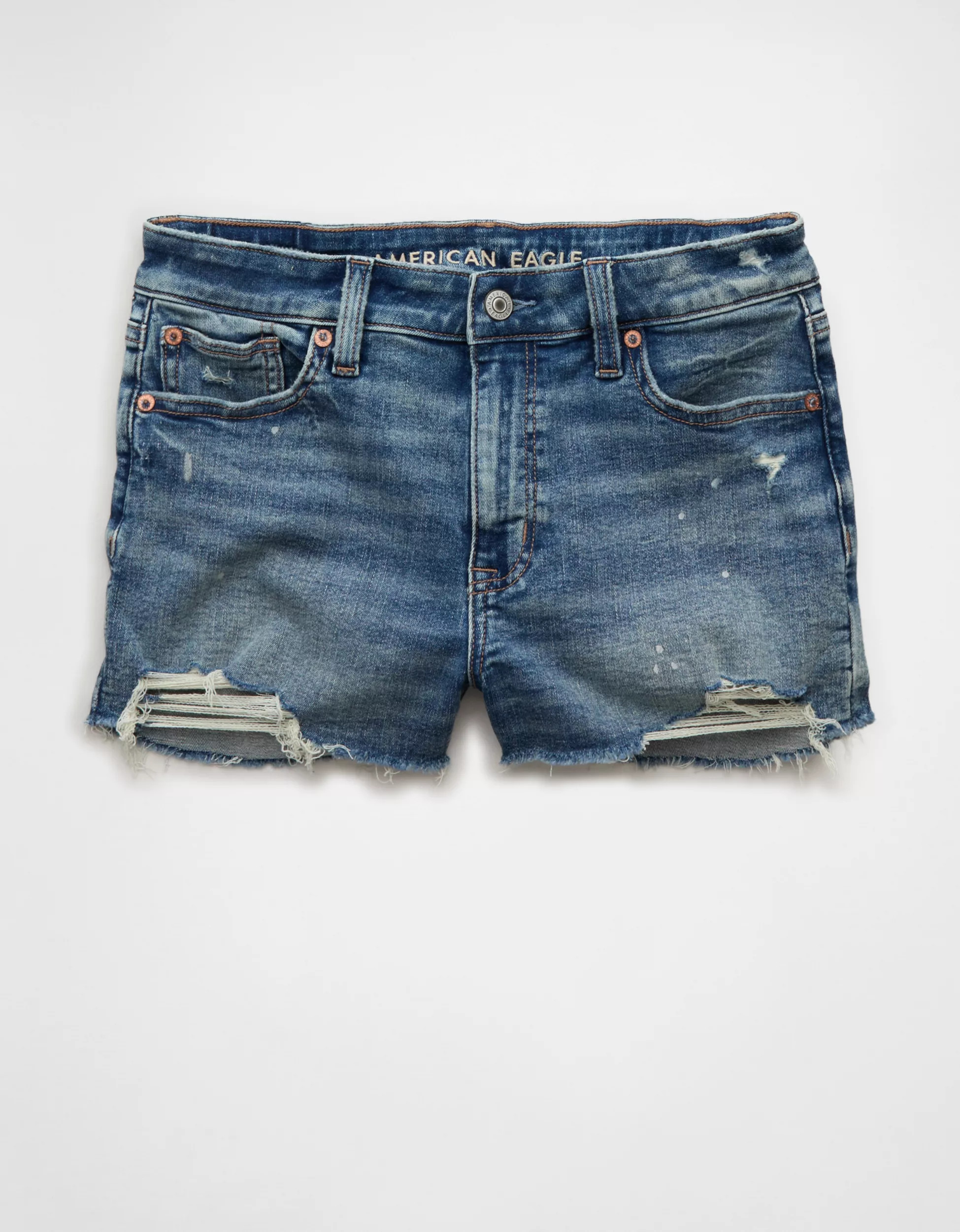 AE Next Level Stretch High-Waisted Shortie | American Eagle Outfitters (US & CA)