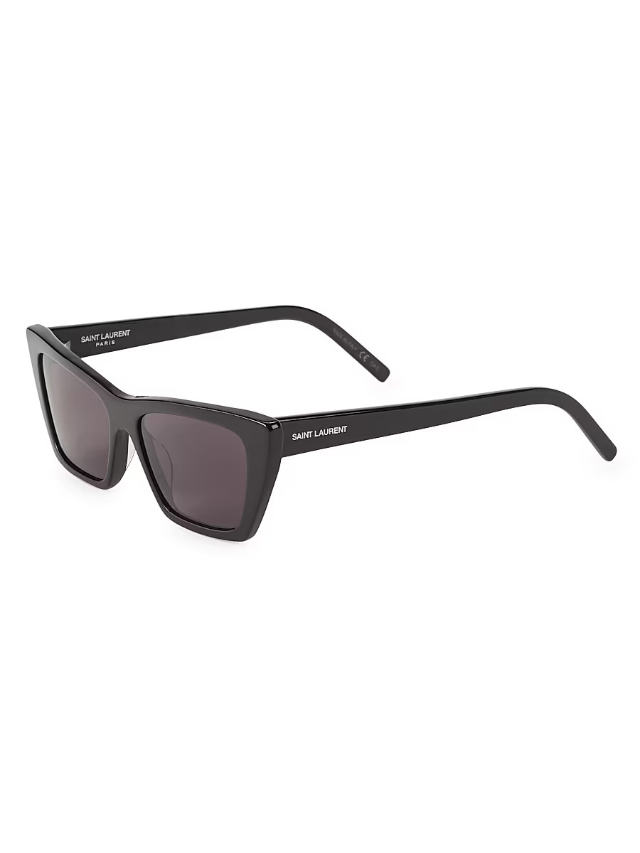 Women's Mica 53MM Cat-Eye Sunglasses - Black | Saks Fifth Avenue