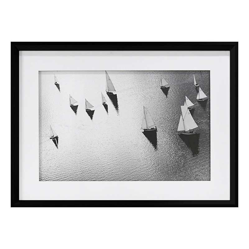 Framed Sailboats Wall Art, 29x21 | At Home