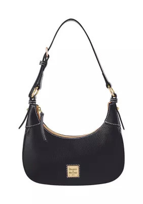 Dooney & Bourke Lucca Leather Hobo Bag, Black | Belk