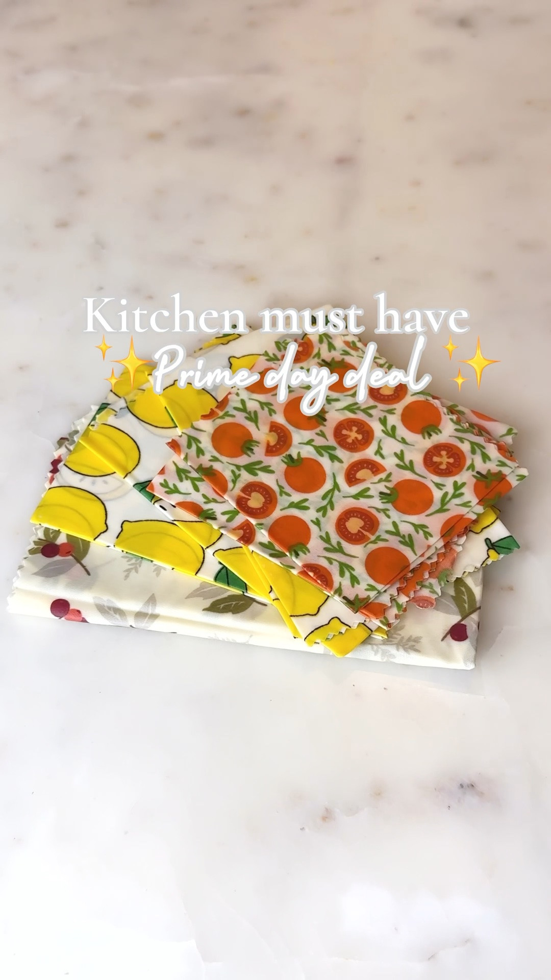 PRIME DAY DEAL ✨ These reusable Beeswax wraps are my favorite way to keeping food fresh! And they are currently on sale! ✨


Amazon home, kitchen gadgets, amazon home finds, kitchen finds, Amazon finds, kitchen must haves, Amazon, Amazon kitchen gadgets, stain removers, toddler must haves, mom life, home gadgets, Amazon viral, Amazon kitchen,  Amazon kitchen finds, Amazon favorites, Amazon home finds, Amazon finds, Amazon home, Amazon home must haves, home finds, home finds Amazon, Amazon gadgets, Amazon must haves, kitchen finds, kitchen gadgets, food storage containers, Amazon kitchen must haves, kitchen must haves, found it on Amazon, prime deals, prime sale, Amazon deals, prime day, Amazon prime, prime day sale

#LTKHome #LTKSaleAlert #LTKfoodie