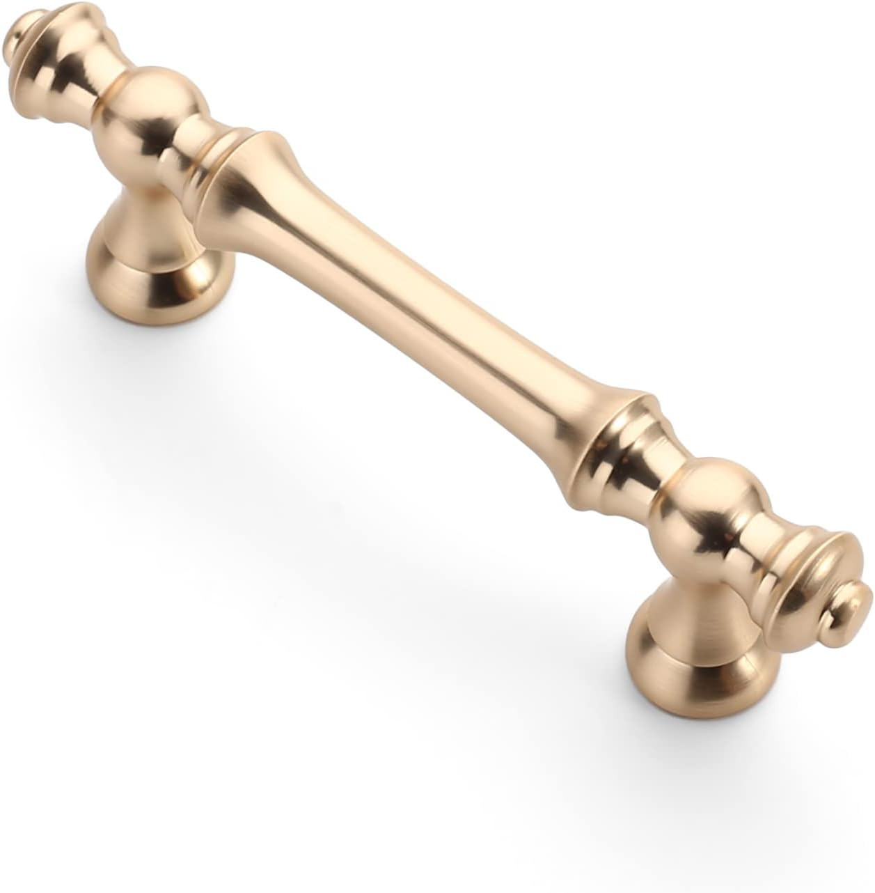 Asidrama 10 Pack 3 Inch(76mm) Brushed Brass Kitchen Cabinet Handles, Gold Cabinet Pulls Kitchen C... | Amazon (US)