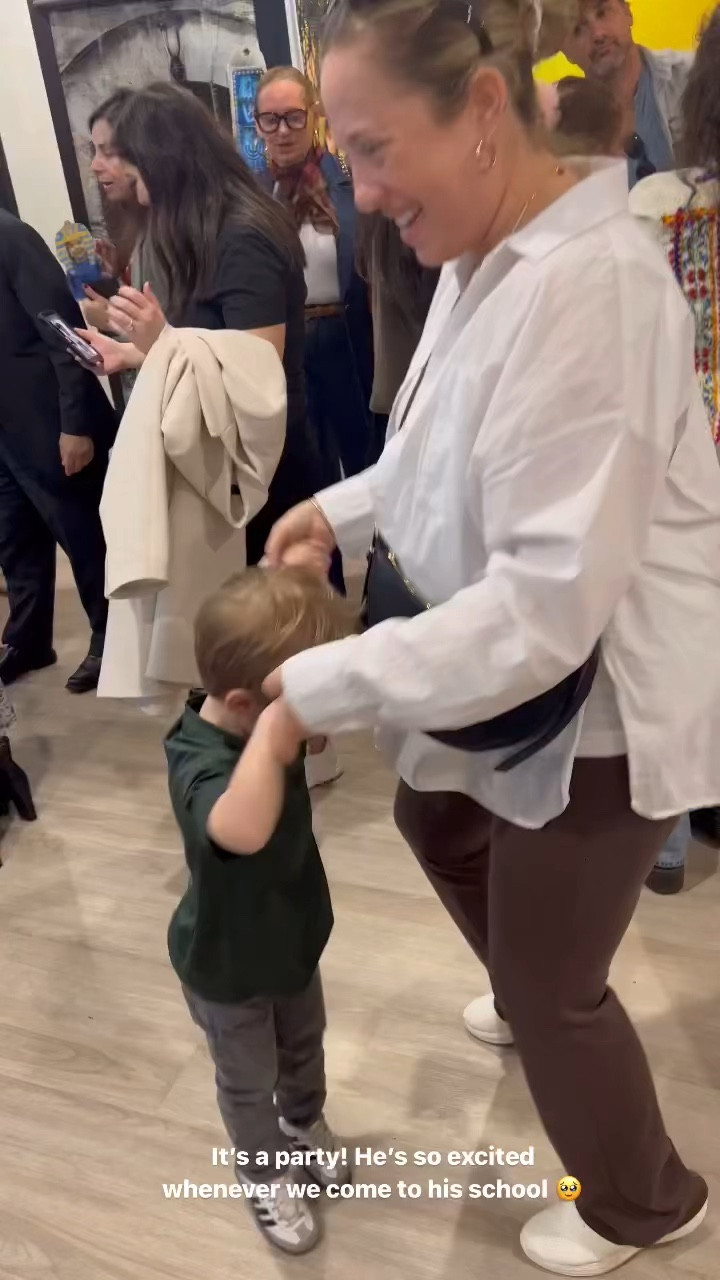 We love school visits!🤎Linking my skims pants in the colors that are still available! 

#LTKVideo #LTKfamily