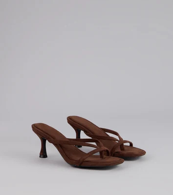 Minimal Mood Faux Suede Kitten Heels | Windsor Stores