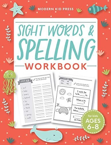 Sight Words and Spelling Workbook for Kids Ages 6-8: Learn to Write and Spell Essential Words | Kind | Amazon (US)