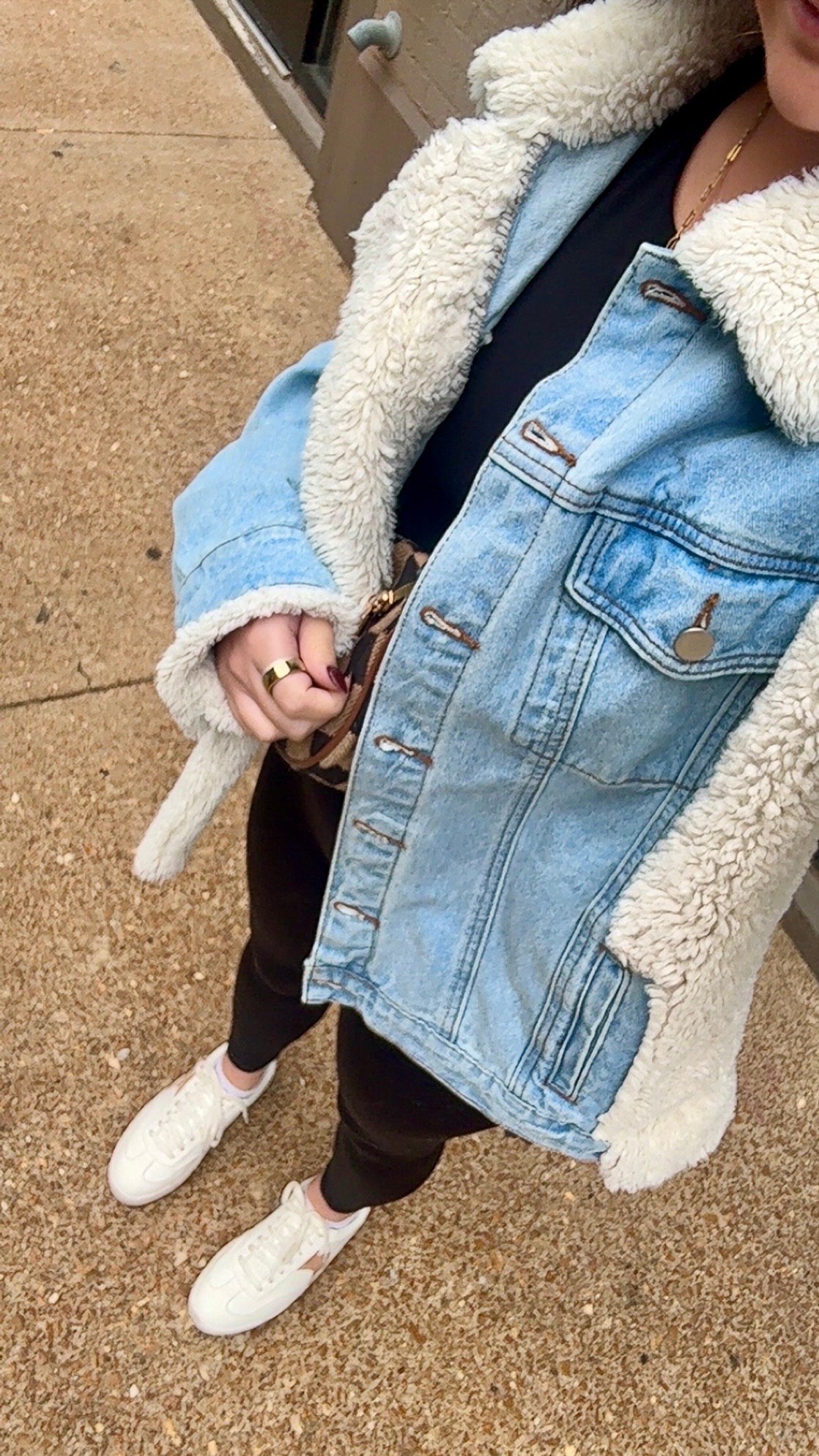 Perfect Sherpa jean jacket & on sale!! 

#LTKSaleAlert #LTKGiftGuide #LTKSeasonal