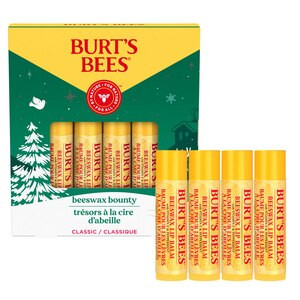 Burt's Bees Beeswax Bounty 100% Natural Origin Moisturizing Holiday Lip Balm Gift Set, Classic | CVS Health