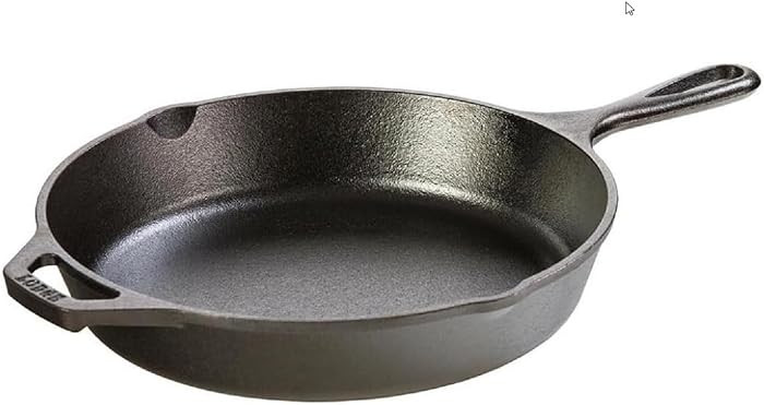 Lodge 10.25 Inch Cast Iron Skillet – Pre-Seasoned Frying Pan with Teardrop Handle – Oven, Sto... | Amazon (US)