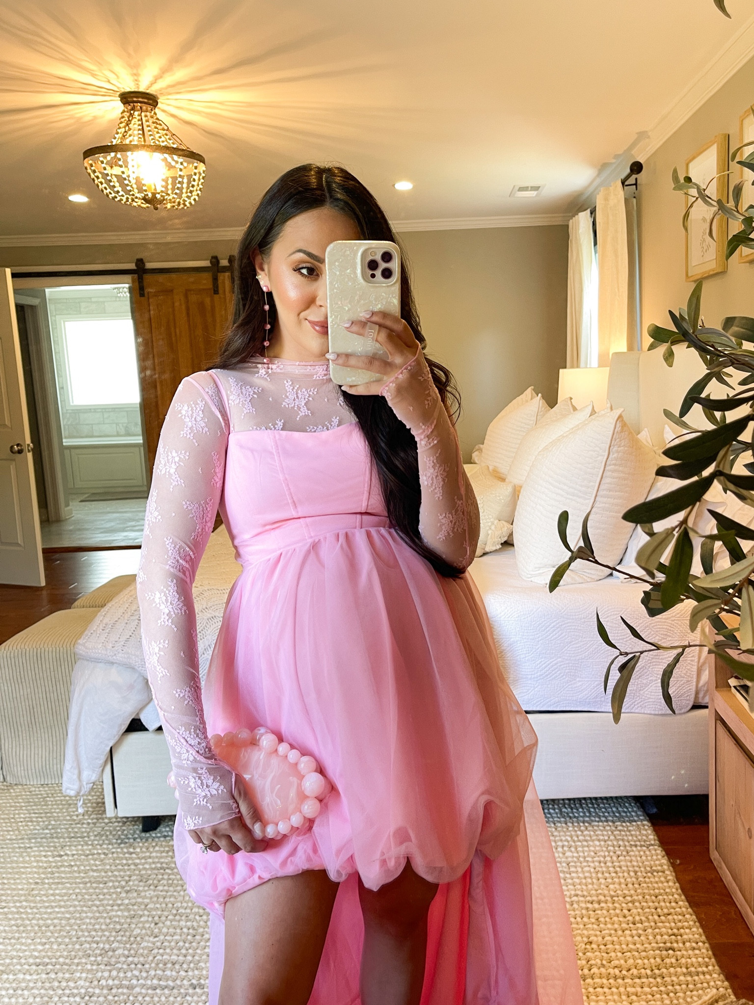 Never felt more Barbie 💗 this outfit is so perfect for a baby shower! 

#LTKwedding #LTKbump #LTKbaby