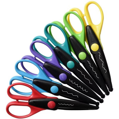 Zink 6 Colorful Decorative Edge Craft Scissor Set for Kodak, Lifeprint, Polaroid, HP, Canon, Fuji... | Target