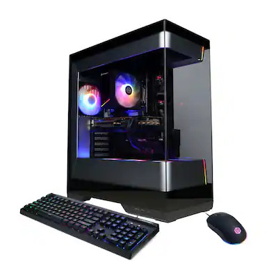 CyberPowerPC - Gaming Desktop - AMD Ryzen 7 8700F - AMD Radeon RX 7700 16GB - 16GB DDR5 - 1TB PCI... | Best Buy U.S.