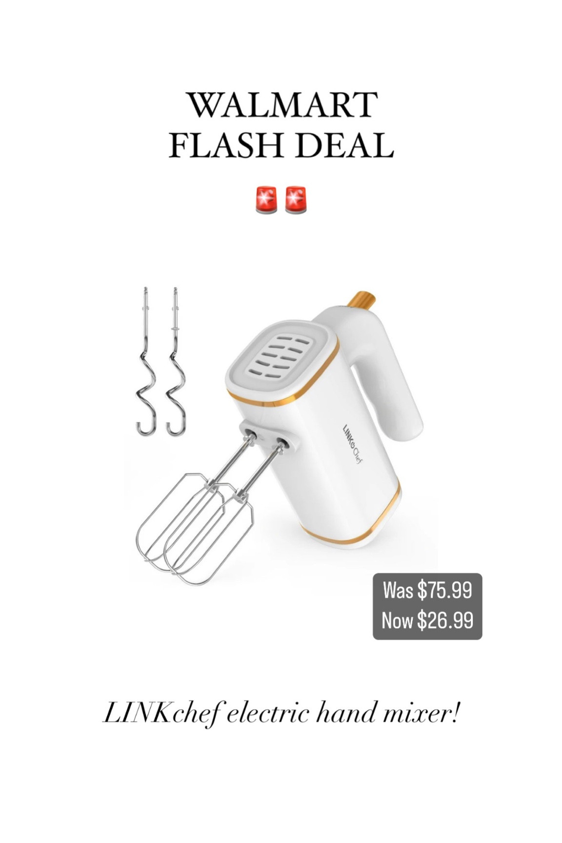 Walmart flash deal on a great kitchen appliance to have around!! 
