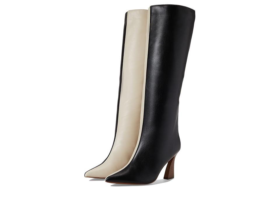 Chinese Laundry Funnn (Black/Multi Softy Stretch) Women's Boots | Zappos