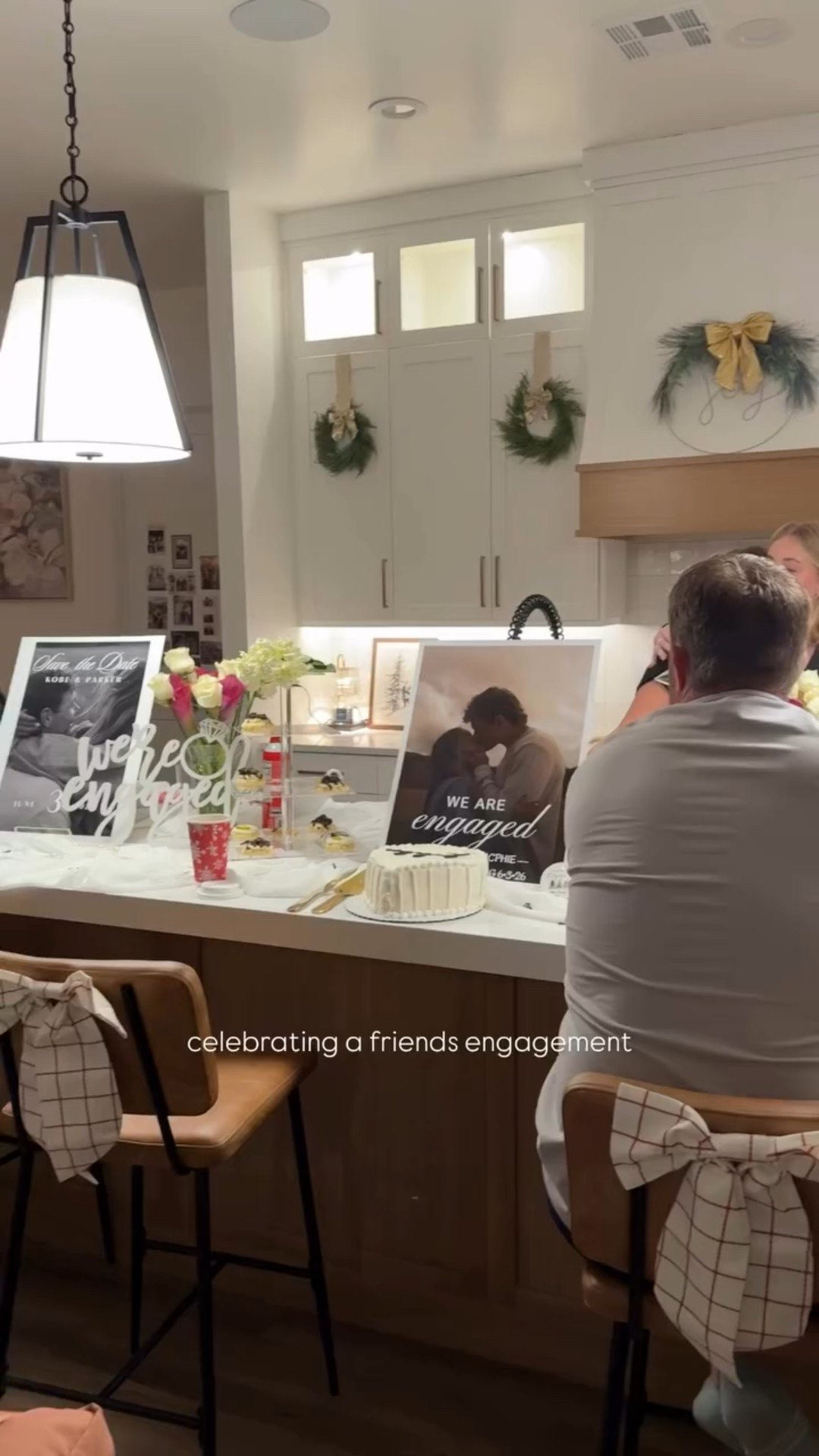 celebrating a friends engagement 