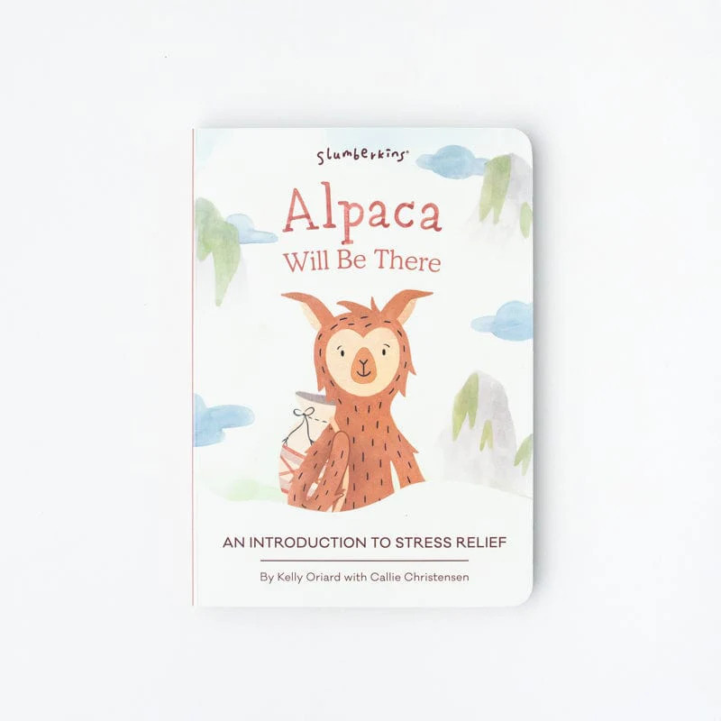 Alpaca Will Be There Board Book | Slumberkins