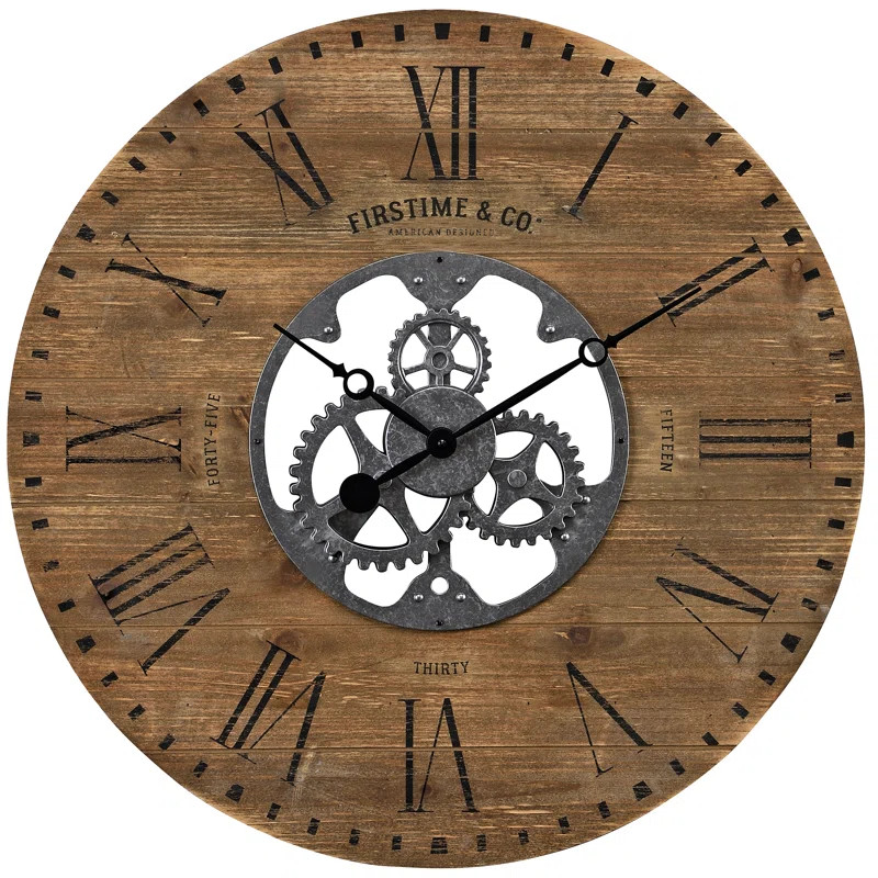 Oversized Mischa 27" Wall Clock | Wayfair Professional