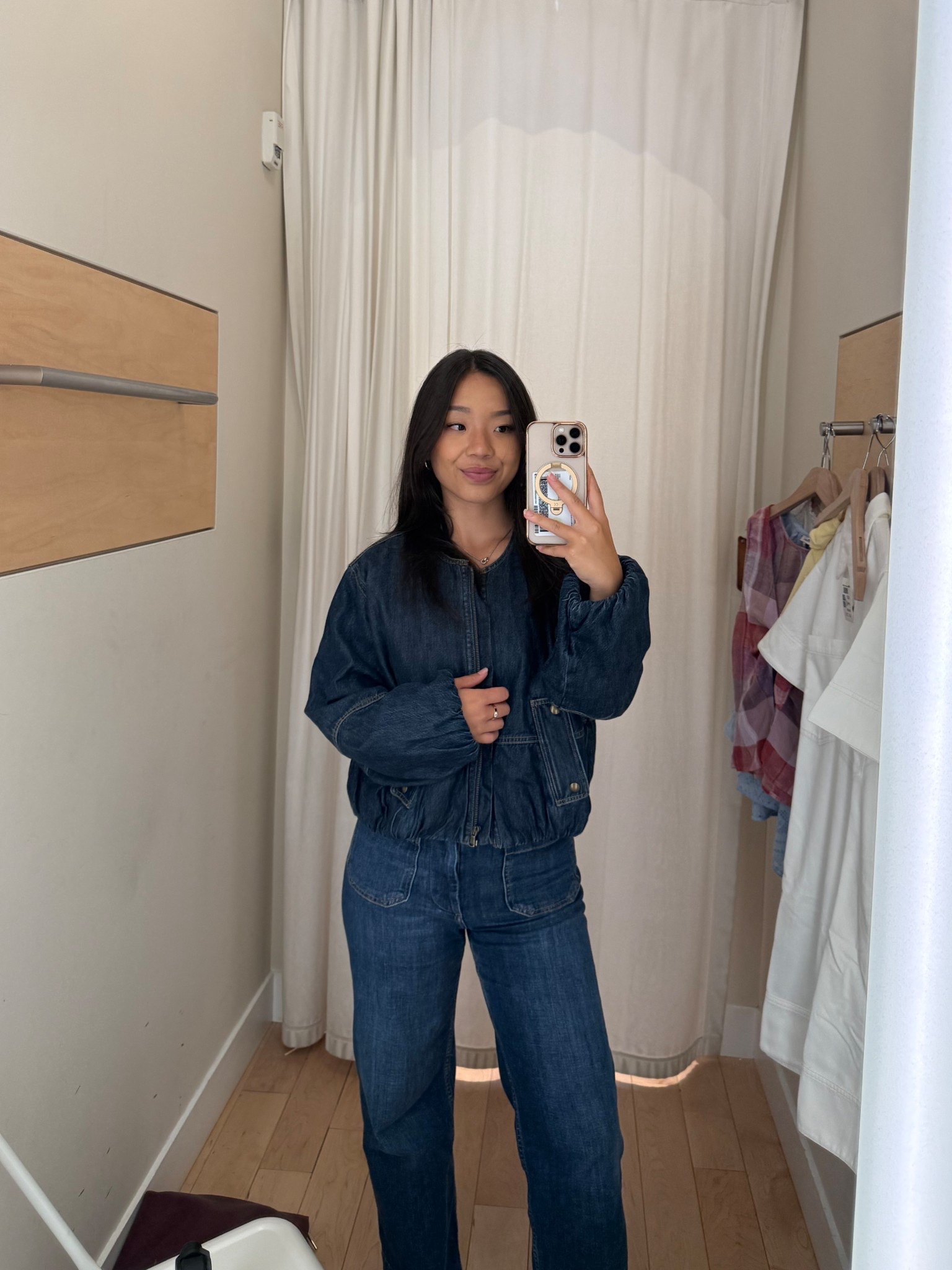 FAV denim bomber jacket

#LTKSeasonal #LTKSummerEdit #LTKGiftGuide