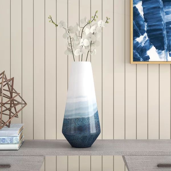 Gordy Glass Floor Vase | Wayfair North America