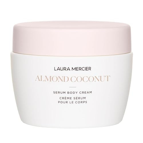Laura Mercier Serum Body Cream, Moisturizing Serum-Infused, 48HR Hydration, Improves Skin Barrier, Soothes Dry Skin, Shea Butter and Squalane Intensely Nourishes, Almond Coconut | Amazon (US)