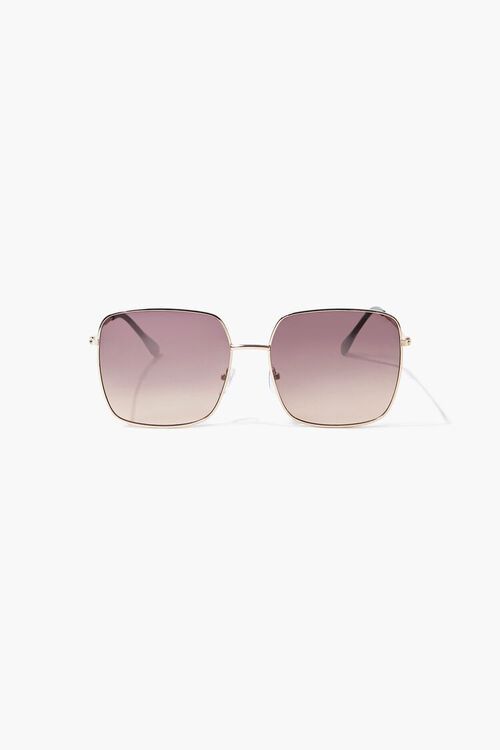 Square Metal Sunglasses | Forever 21 (US)