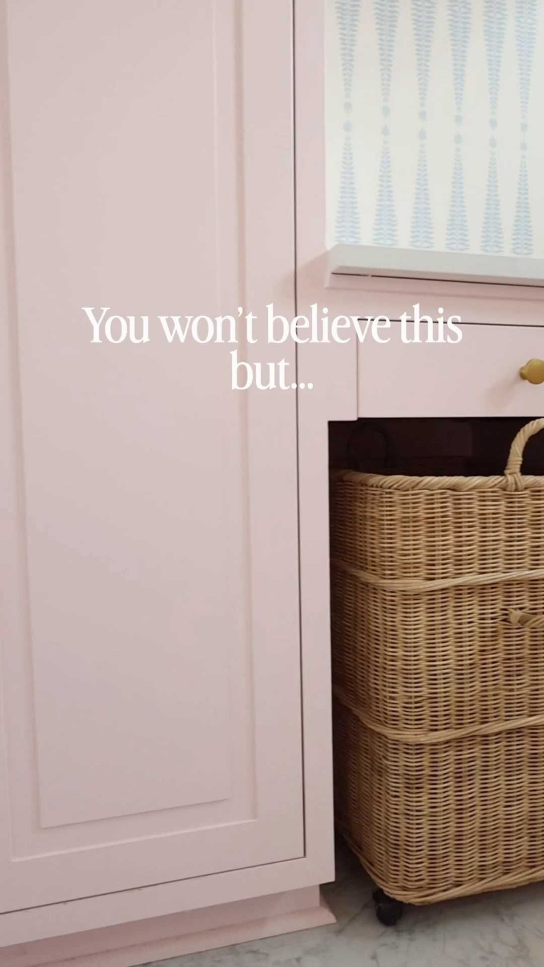 Laundry basket | rolling bin | wicker basket | bin | laundry room |

#LTKvlog #LTKHome #LTKstorytime