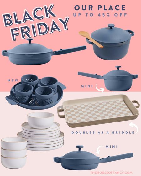 Our place Black Friday sale. Seriously the best gifts! I’m grabbing the mini pot and oven pan!

#LTKGiftGuide #LTKCyberweek #LTKsalealert