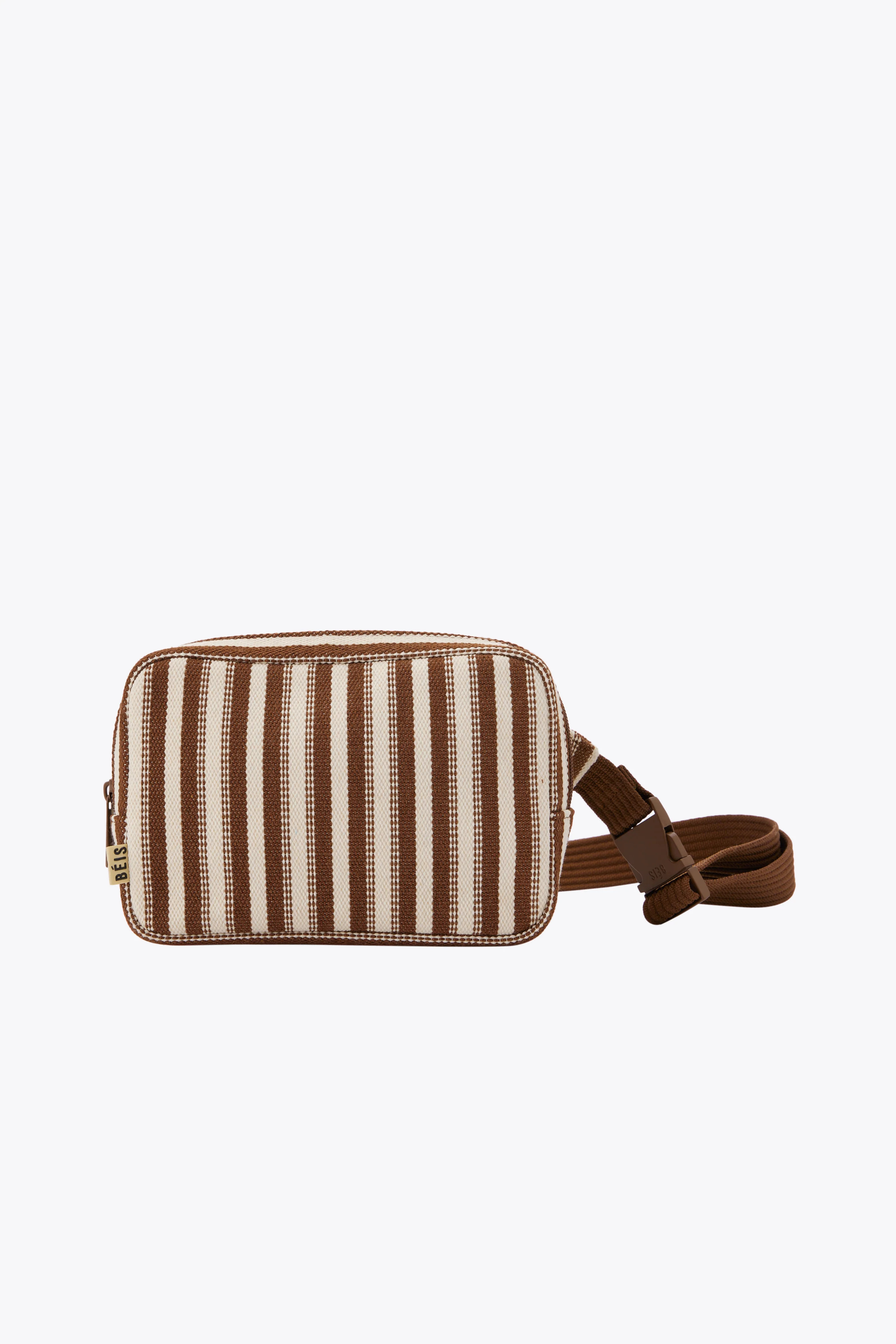 The Belt Bag in Maple Stripe | BÉIS Travel