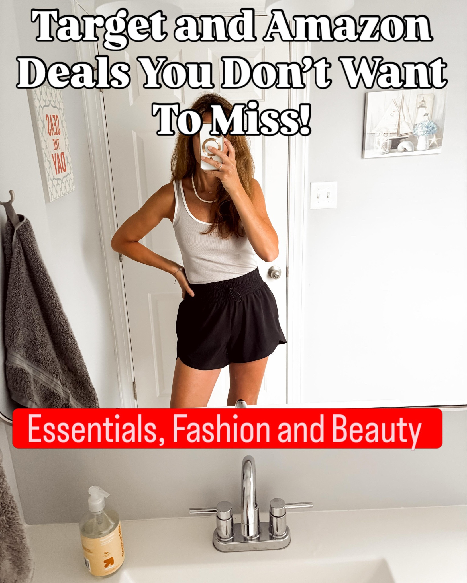 Lots of good deals!! I already missed out on some earlier this week! Made the mistake of thinking the sales were going to be the same all week, but they change daily 🤦‍♀️

#amazonprimeday #targetcircleweek #sunbum #saltair #summeroutfitideas 

Women’s clothes, over 40 style, sunscreen, body mist, tank tops, women’s health, summer outfits, bathing suits