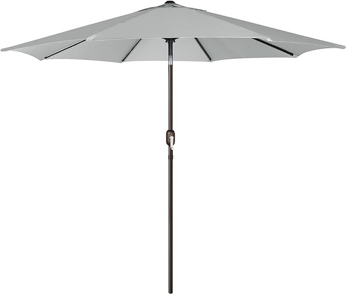 Blissun 9' Outdoor Patio Umbrella, Outdoor Table Umbrella, Yard Umbrella, Market Umbrella with 8 ... | Amazon (US)